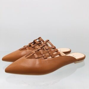 AGL Maluka - Brandy - Leather Women’s Mule Size US 9.5 M